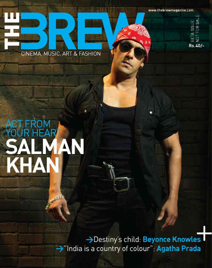 BREW magazine side cover  