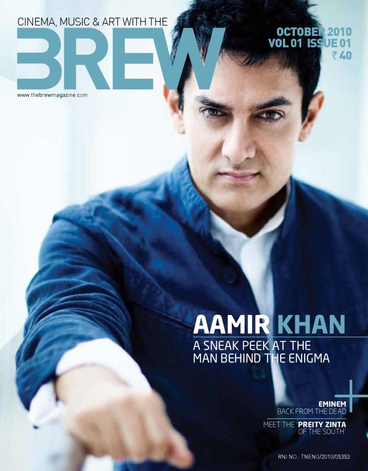 BREW magazine side cover Issue 1 October 2010
