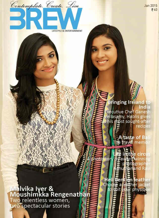 BREW magazine side cover January 2015