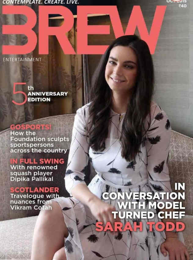BREW magazine side cover October 2015