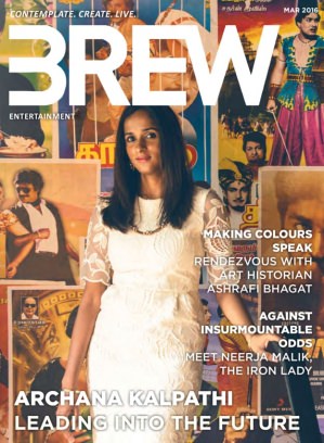 BREW magazine side cover March 2016