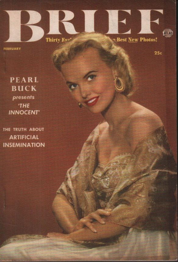 BRIEF magazine side cover Issue 2  February 1953