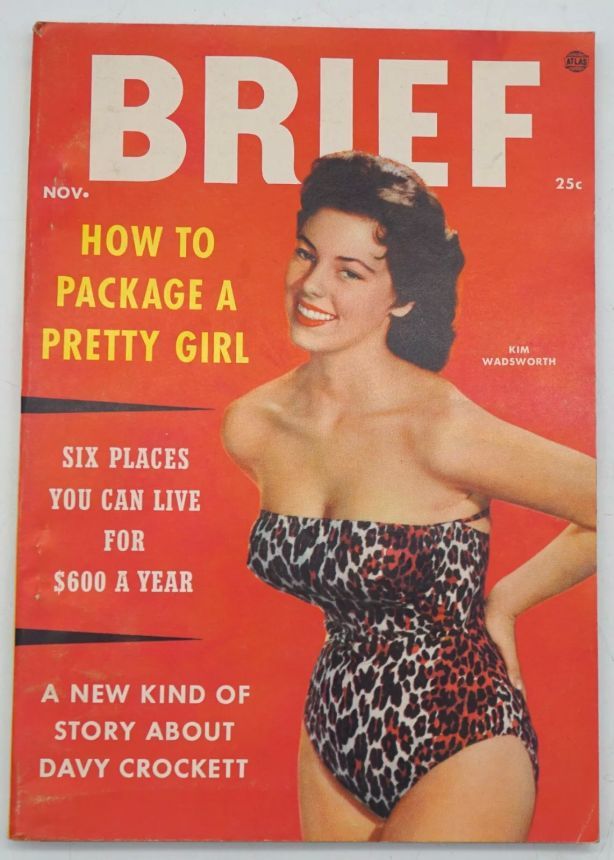 BRIEF magazine side cover  November 1955