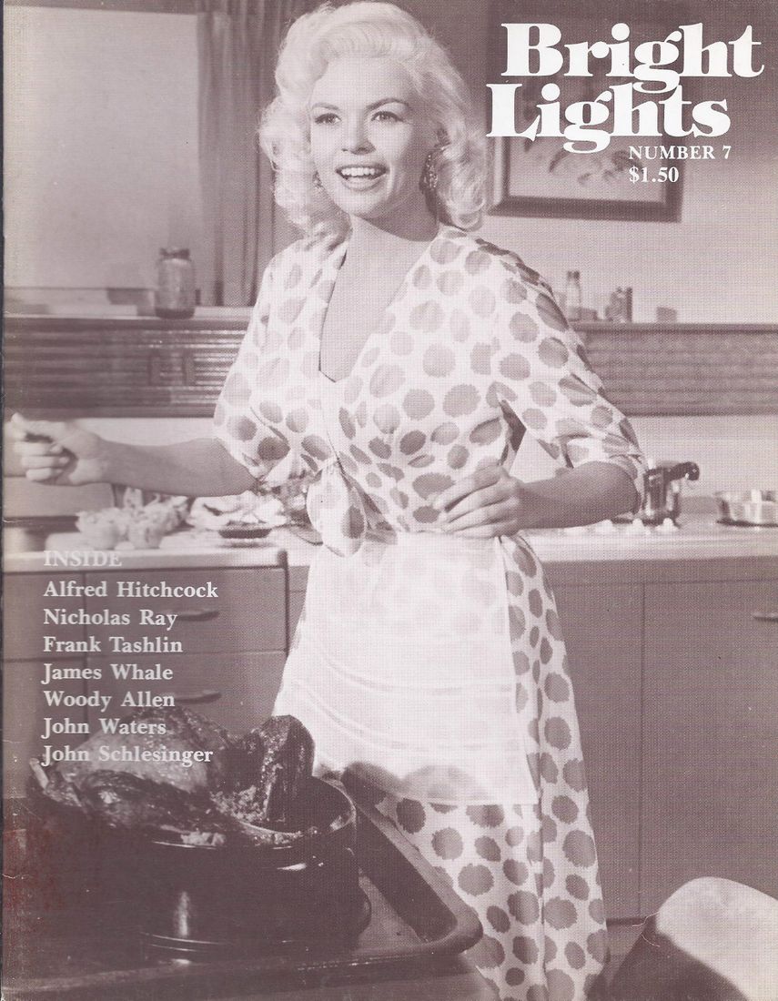 BRIGHT LIGHTS magazine side cover Issue 7  Vol 2 # 3 March 1978