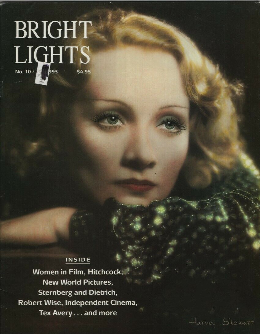 BRIGHT LIGHTS magazine side cover Issue 10 July 1993