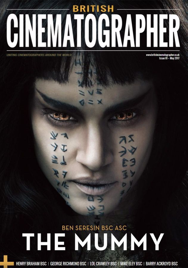 BRITISH CINEMATOGRAPHER magazine cover Issue 81 May 2017