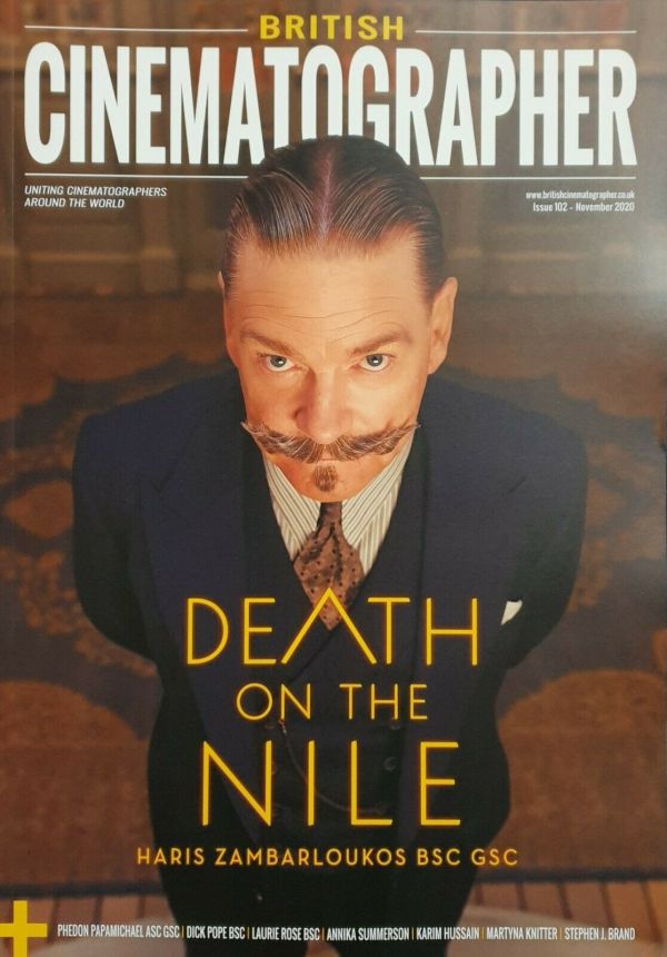 BRITISH CINEMATOGRAPHER magazine cover Issue 102  November 2020