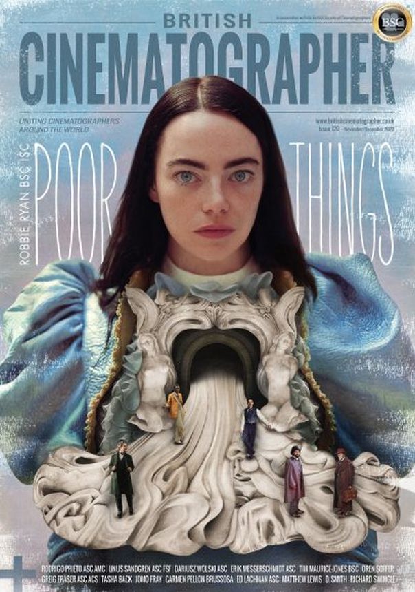 BRITISH CINEMATOGRAPHER magazine cover Issue 120  December 2023