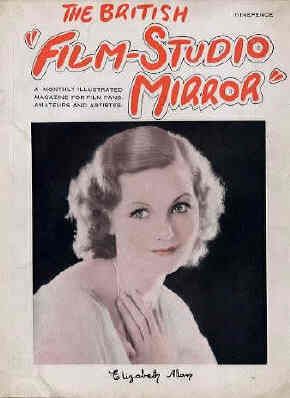BRITISH FILM-STUDIO MIRROR | THE magazine side cover Issue 2 January 1932