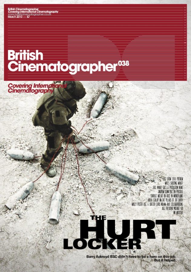BRITISH CINEMATOGRAPHER magazine side cover Issue 38 March/April 2010
