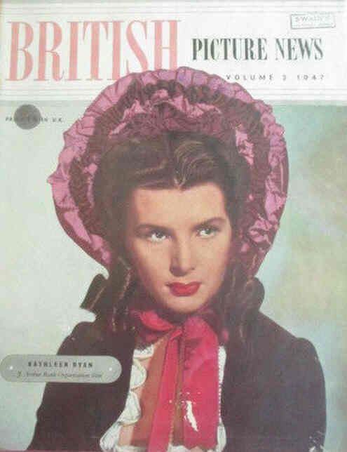 BRITISH PICTURE NEWS magazine side cover Issue 3   1947