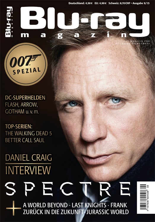 BLU-RAY MAGAZIN magazine side cover November/December 2015