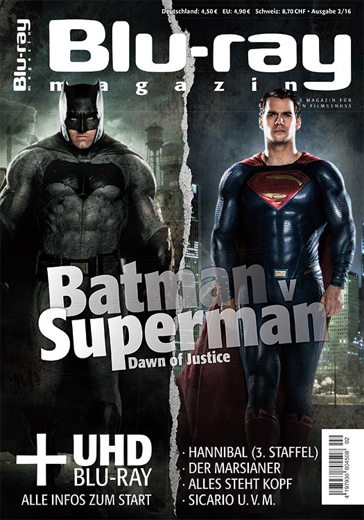 BLU-RAY MAGAZIN magazine side cover February 2016