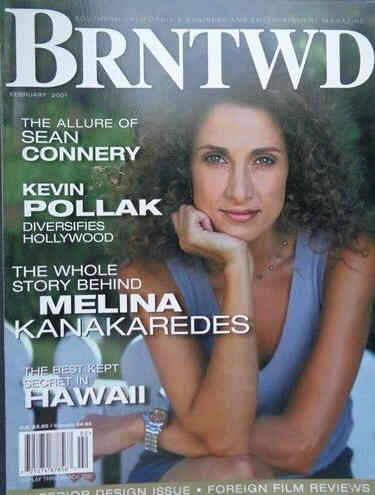 BRNTWD magazine side cover February 2001