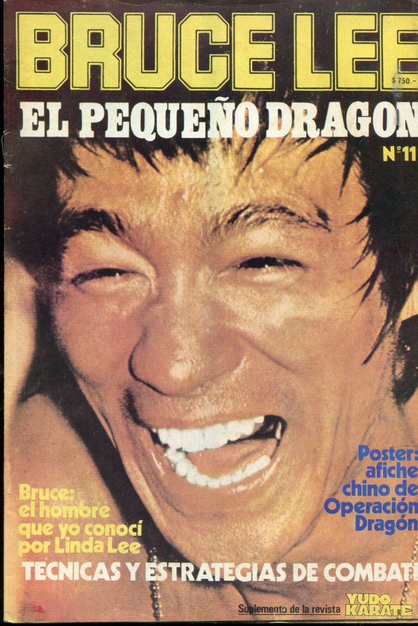 BRUCE LEE magazine side cover Issue 11   1978