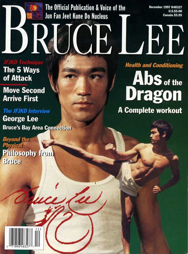 BRUCE LEE CFW magazine side cover  December 1997