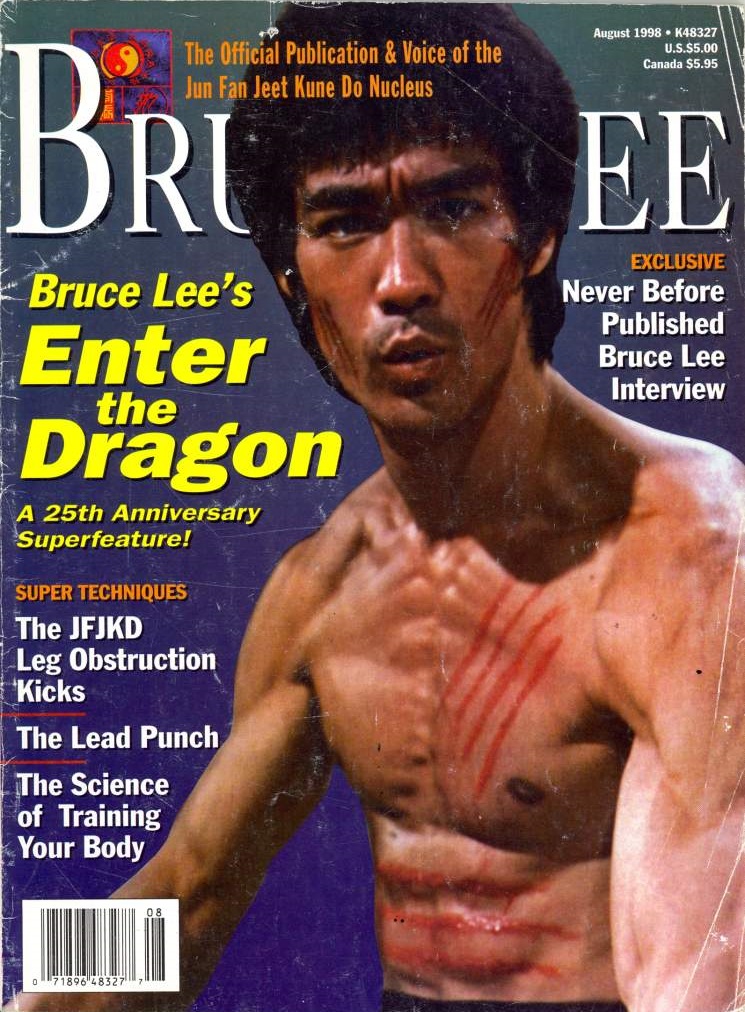 BRUCE LEE CFW magazine side cover  August 1998