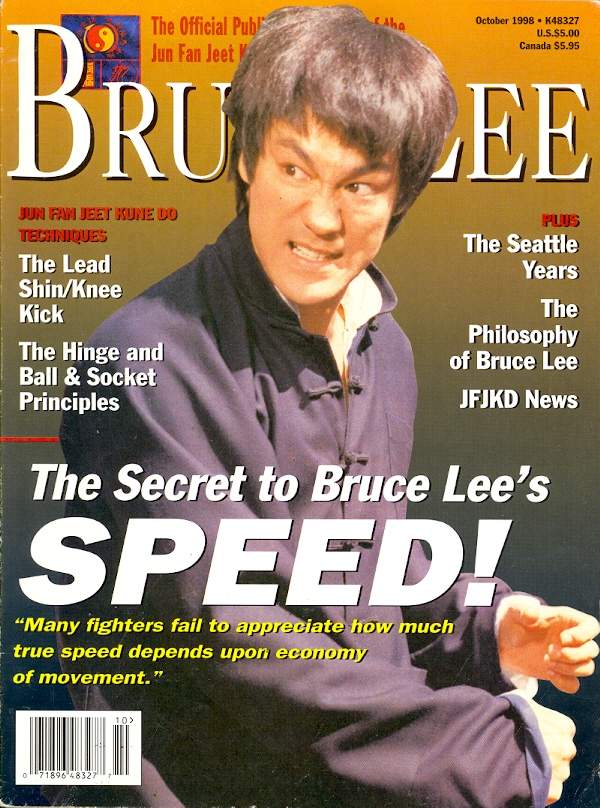 BRUCE LEE CFW magazine side cover  October 1998