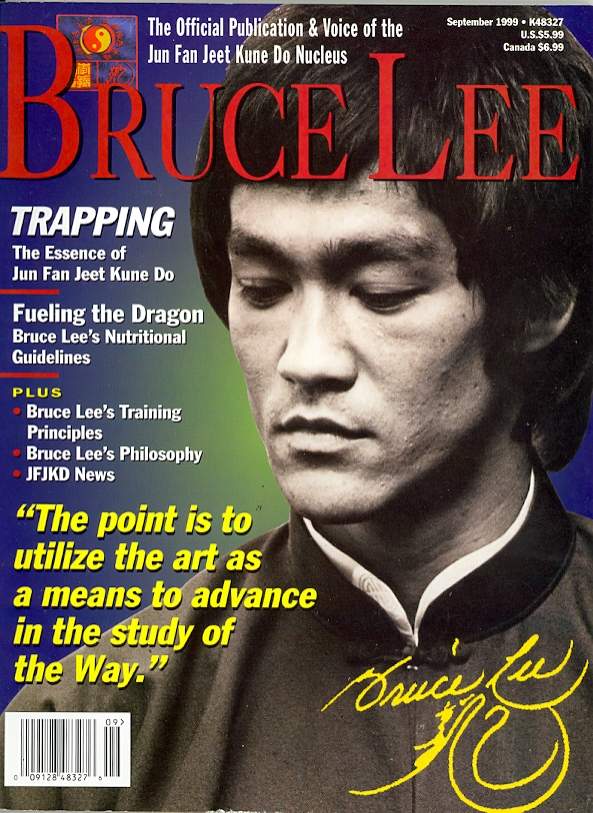 BRUCE LEE CFW magazine side cover  September 1999