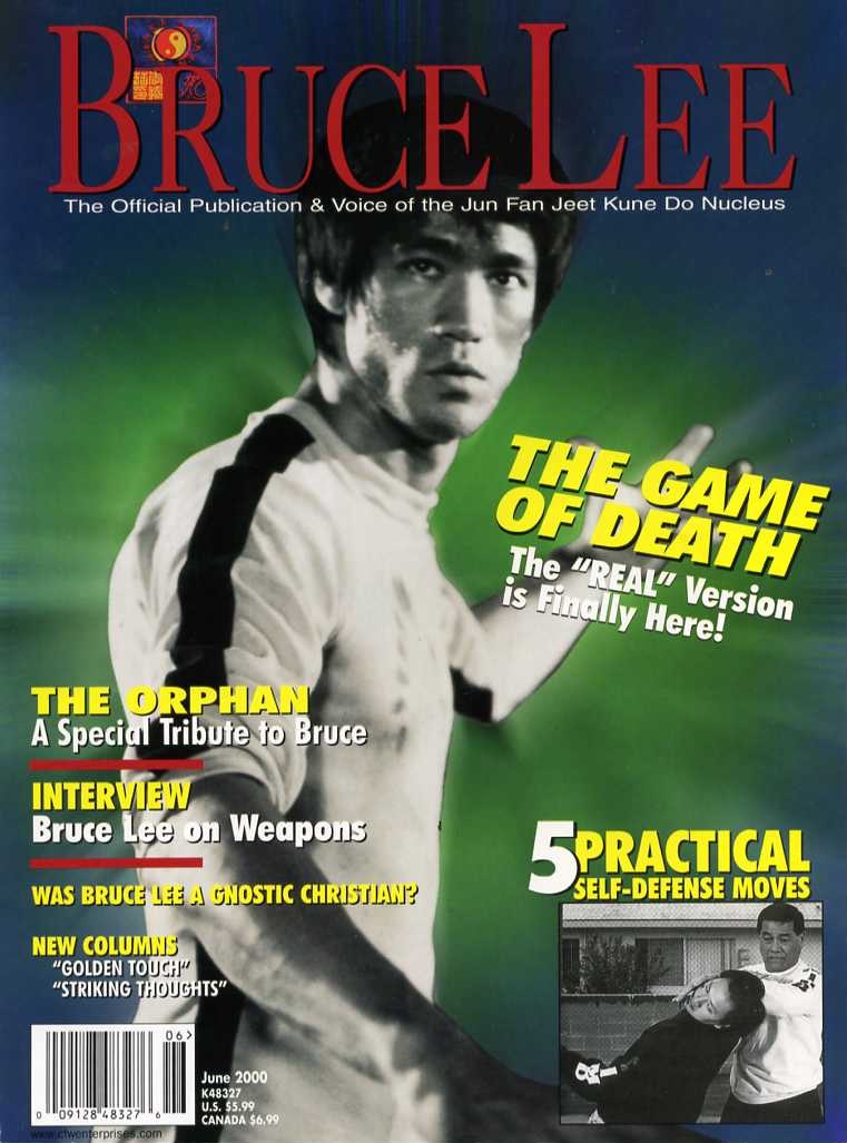 BRUCE LEE CFW magazine side cover  June 2000
