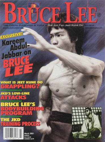 BRUCE LEE CFW magazine side cover  March 2001