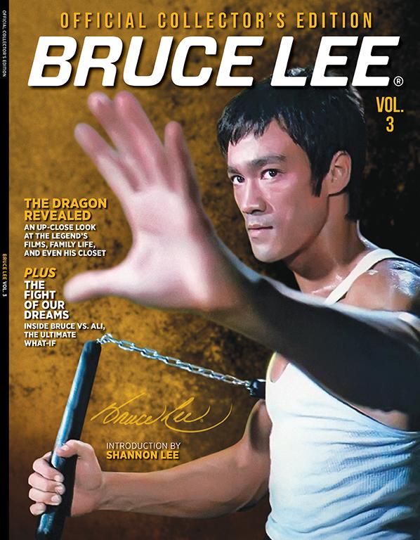 BRUCE LEE OFFICIAL magazine side cover Issue 3   2019