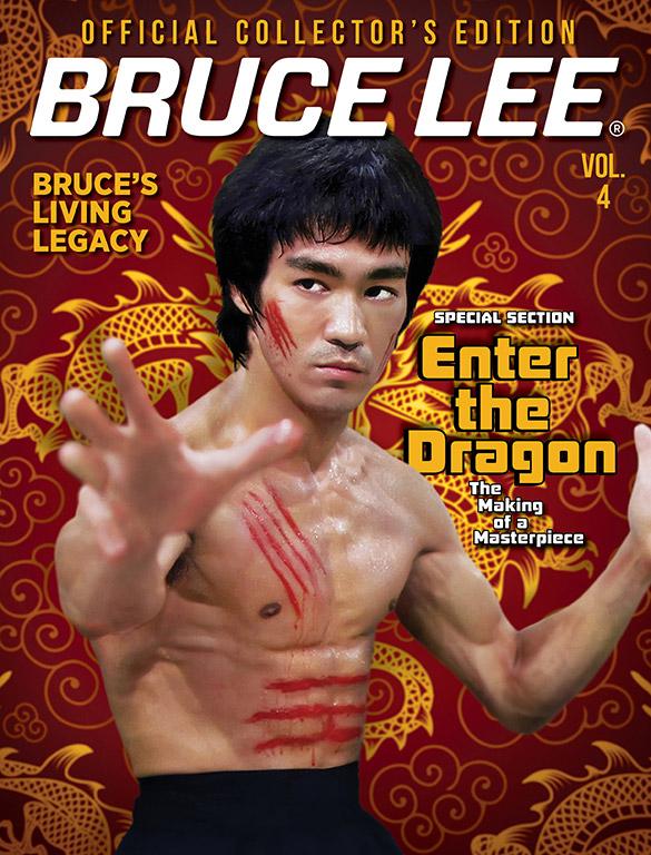 BRUCE LEE OFFICIAL magazine side cover Issue 4   2019
