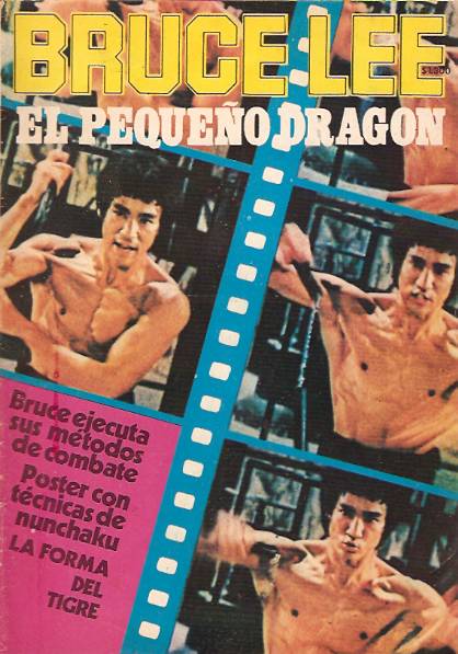 BRUCE LEE magazine side cover Issue 16 August 1978