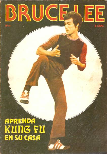 BRUCE LEE magazine side cover Issue 20 January 1979
