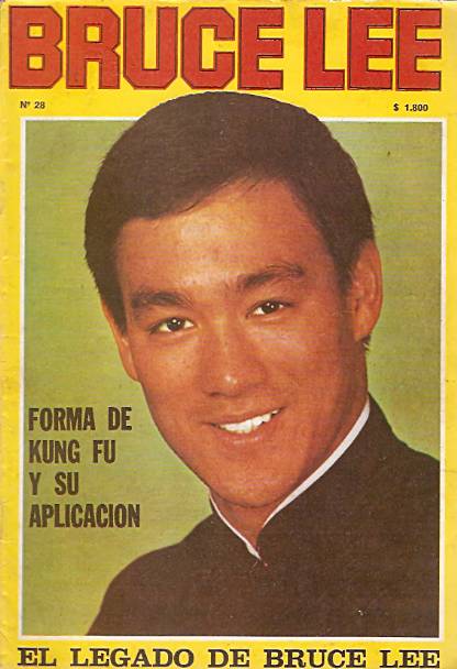 BRUCE LEE magazine side cover Issue 28 July 1979