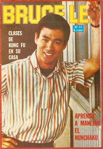 BRUCE LEE magazine side cover Issue 32 November 1979