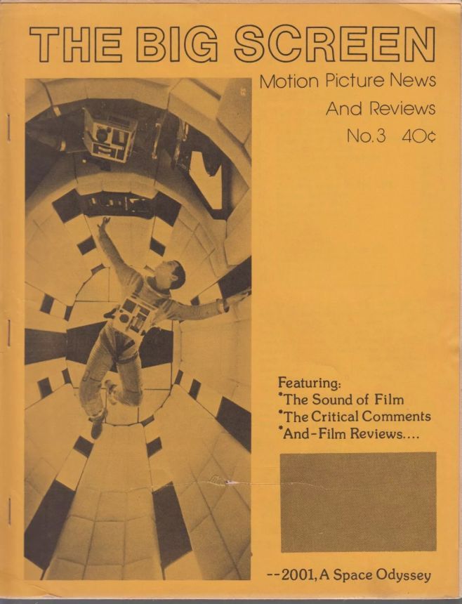BIG SCREEN | THE magazine side cover Issue 3   1975