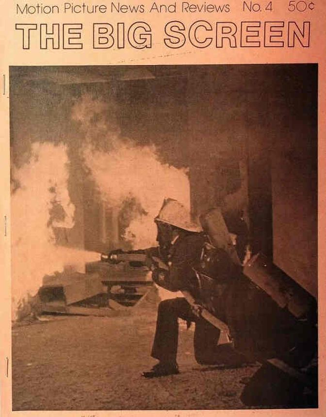 BIG SCREEN | THE magazine side cover Issue 4   1975
