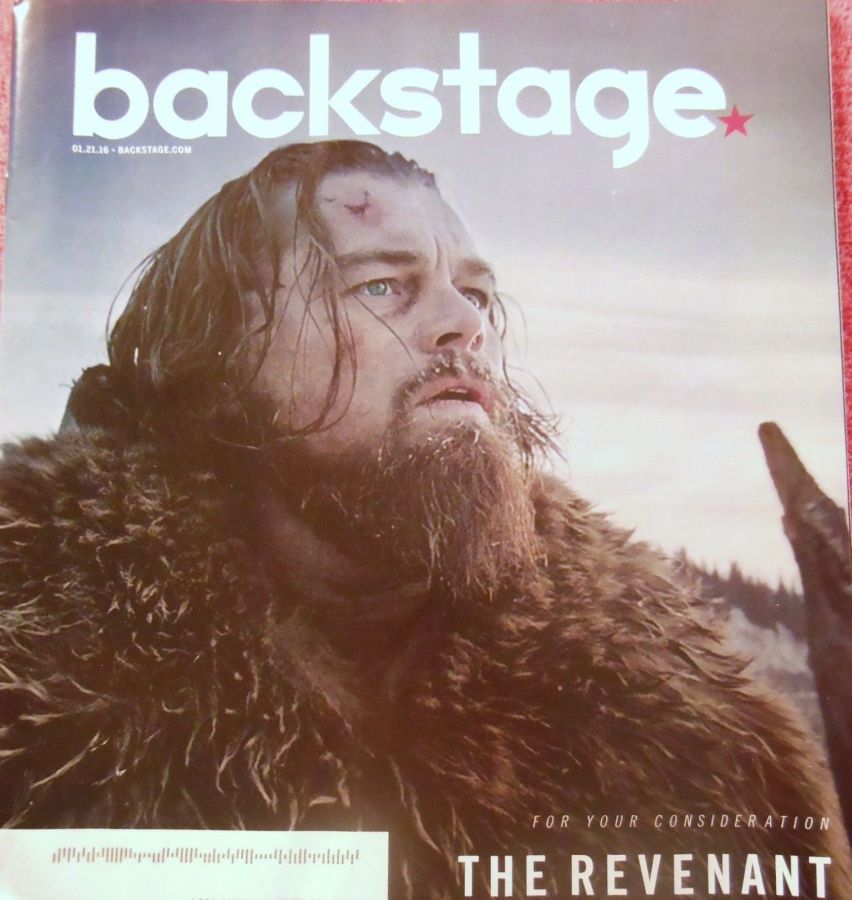 BACKSTAGE (USA) magazine side cover 21 January 2016