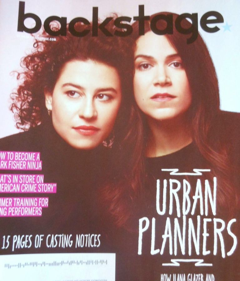BACKSTAGE (USA) magazine side cover 4 February 2016