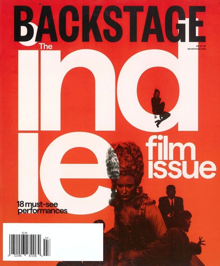 BACKSTAGE (USA) magazine side cover 1 May 2025