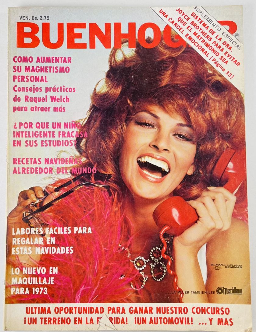 BUENHOGAR (MX) magazine side cover  December 1972
