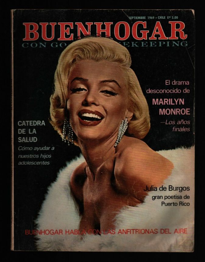BUENHOGAR CHILE magazine side cover  September 1969