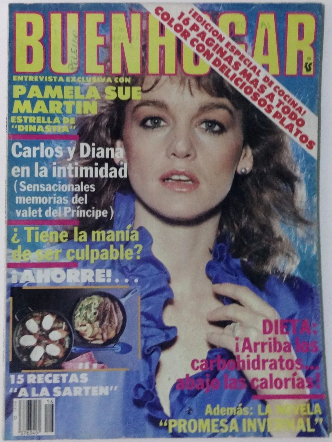 BUENHOGAR CHILE magazine side cover  November 1983