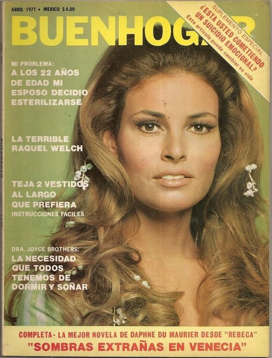 BUENHOGAR (MX) magazine side cover  April 1971