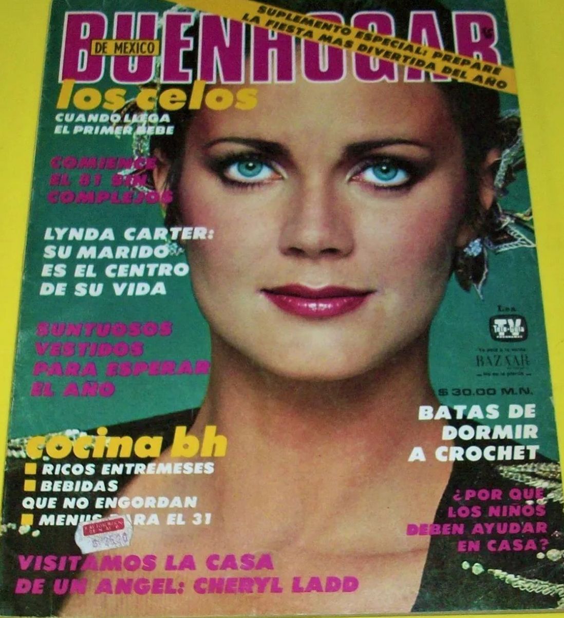BUENHOGAR (MX) magazine side cover  December 1980