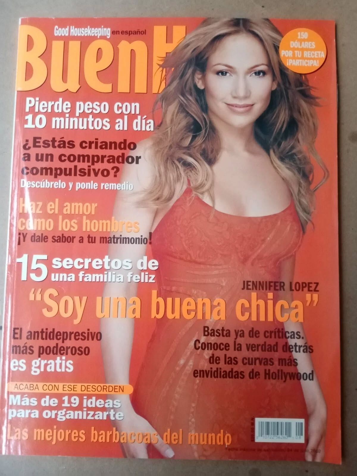 BUENHOGAR (MX) magazine side cover  July 2002