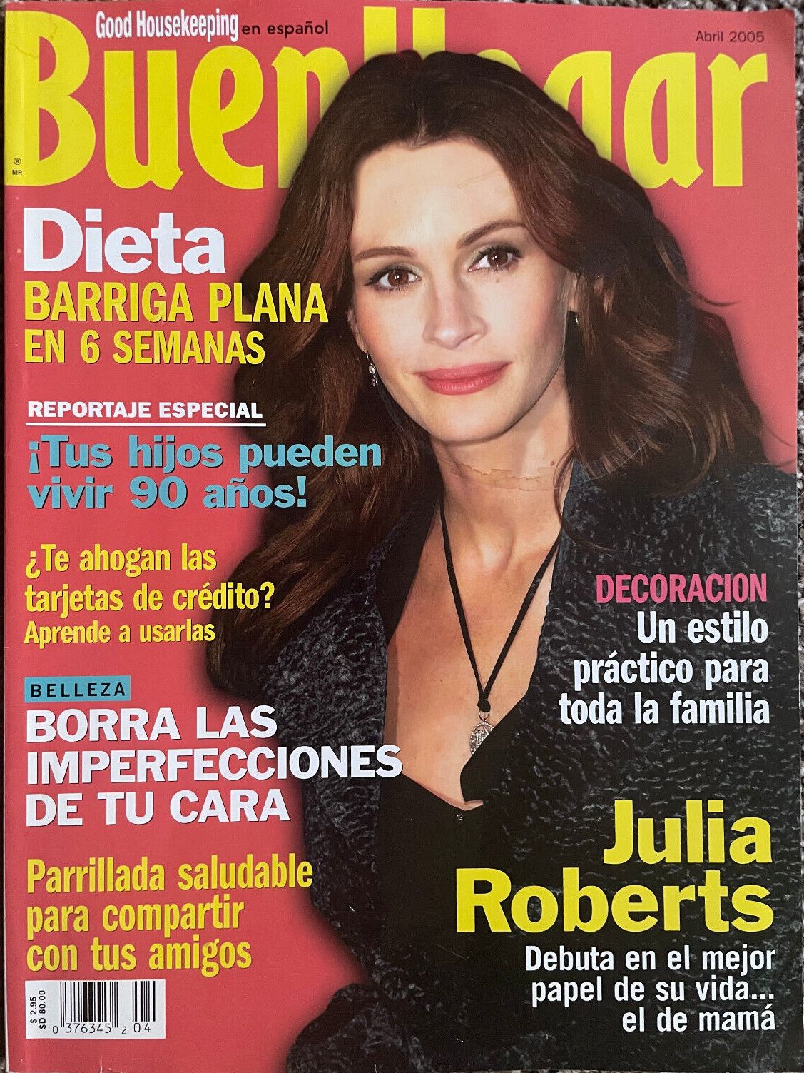 BUENHOGAR (MX) magazine side cover  April 2005