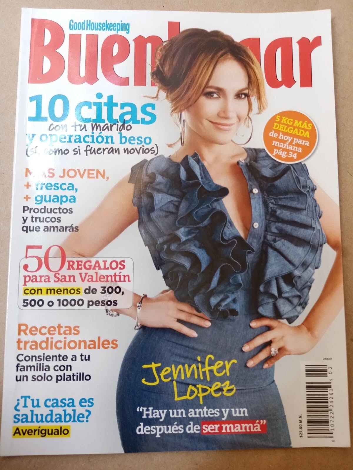 BUENHOGAR (MX) magazine side cover  February 2011