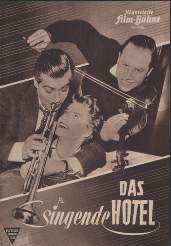 ILLUSTRIERTE FILM-BUHNE magazine cover Issue 1950  