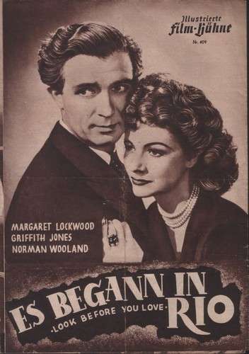 ILLUSTRIERTE FILM-BUHNE magazine cover Issue 409  
