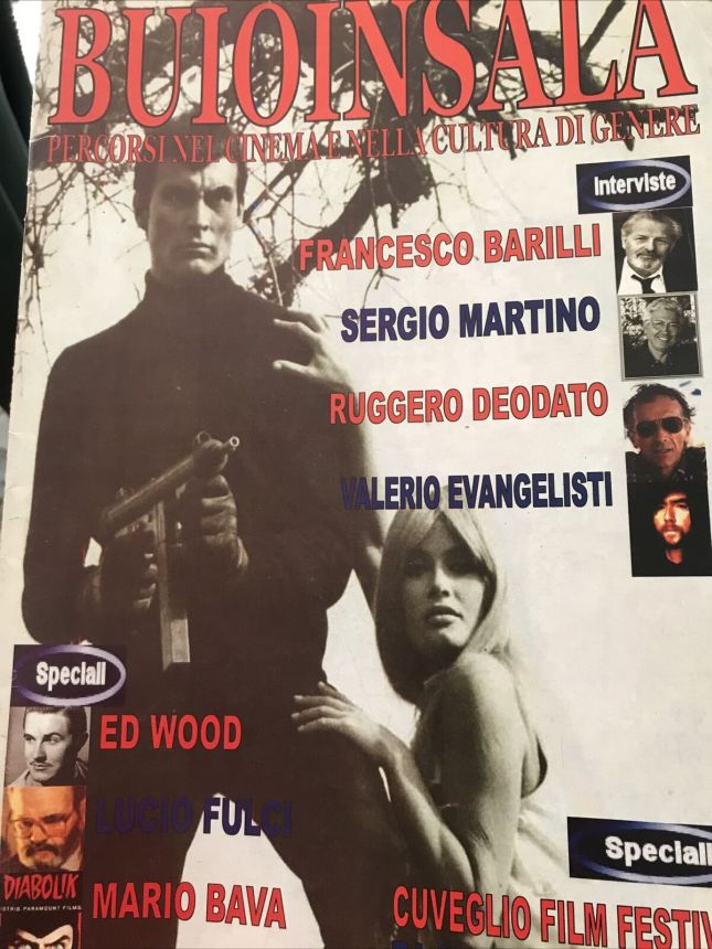 BUIO IN SALA magazine side cover Issue 2  2004