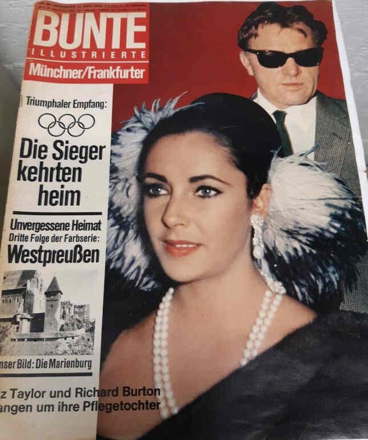 BUNTE ILLUSTRIERTE magazine side cover Issue 46 11 November 1964