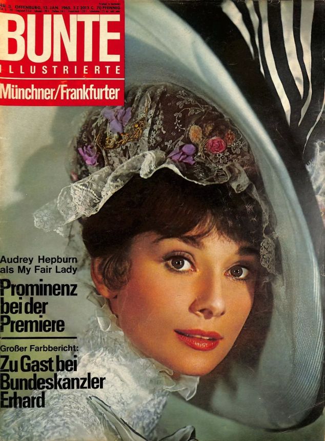 BUNTE ILLUSTRIERTE magazine side cover Issue 3 13 January 1965