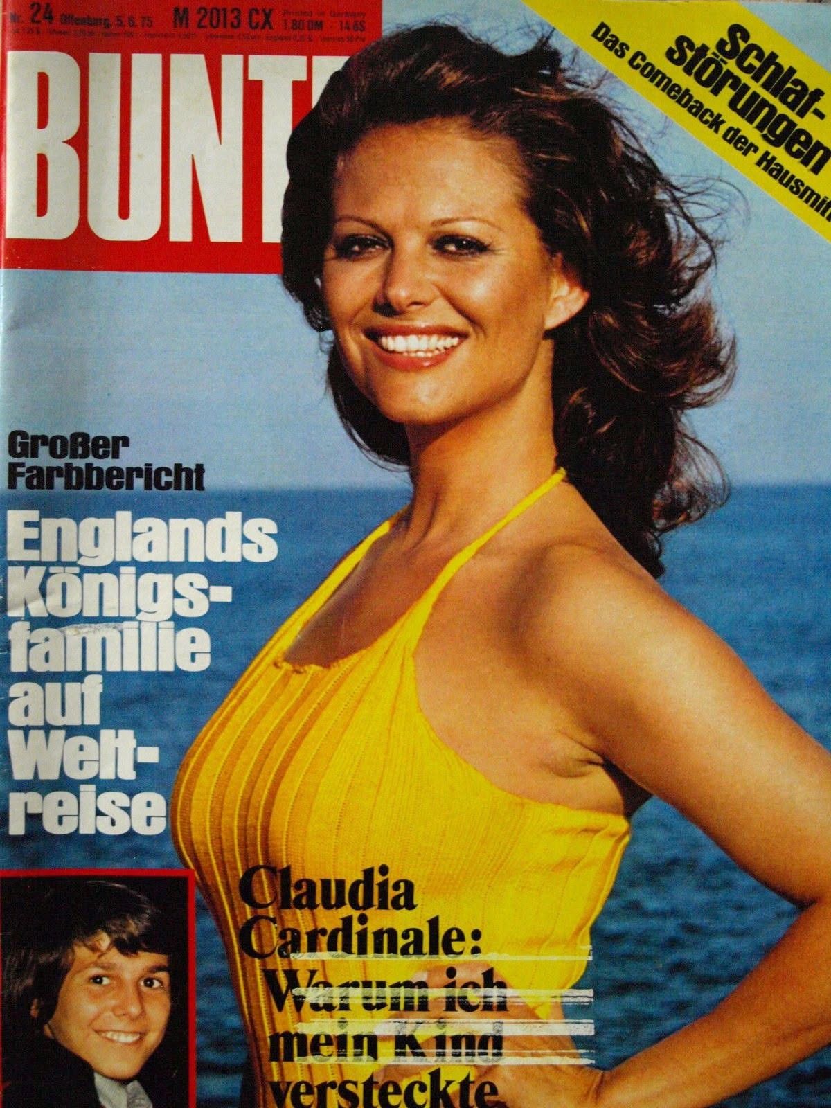 BUNTE ILLUSTRIERTE magazine side cover Issue 24 5 June 1975